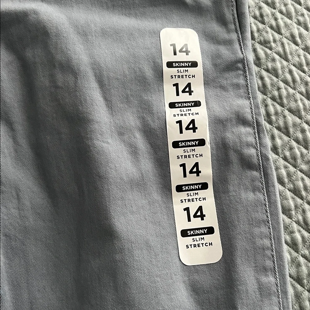 The Children’s Place Boys Uniform Stretch Skinny Chino Pants - Gray